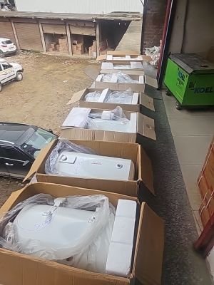 Damaged Electric instantaneous and storage water heaters